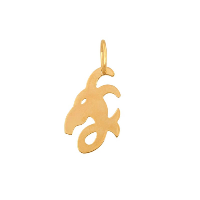 Złota zawieszka 585 ZODIAK KOZIOROŻEC 0,65g Złota zawieszka 585 ZODIAK KOZIOROŻEC 0,65g
