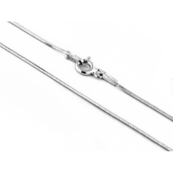 Srebrny łańcuszek 925 linka 8-kątna 45 cm Srebrny łańcuszek 925 linka 8-kątna 45 cm