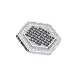 Srebrna zawieszka 925 z czarnymi cyrkoniami 2,37g