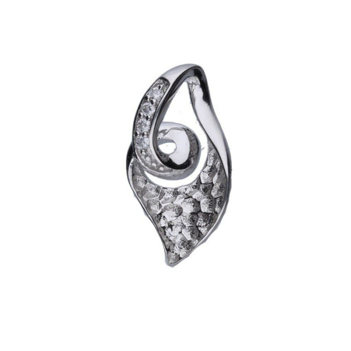 Srebrna zawieszka 925 elegancka z cyrkoniami 1,80g Srebrna zawieszka 925 elegancka z cyrkoniami 1,80g