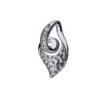 Srebrna zawieszka 925 elegancka z cyrkoniami 1,80g