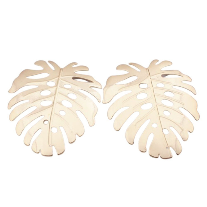Kolczyki liście monstera Kolczyki liście monstera