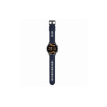 Zegarek Smartwatch granatowy silikonowy pasek z czarną kopertą