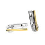 Srebrne kolczyki 925 ELEGANCKIE Z CYRKONIAMI 2,95g