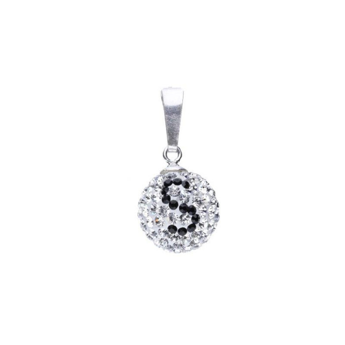Srebrna zawieszka 925 LITERKA S KRYSZTAŁKI 2,08g Srebrna zawieszka 925 LITERKA S KRYSZTAŁKI 2,08g