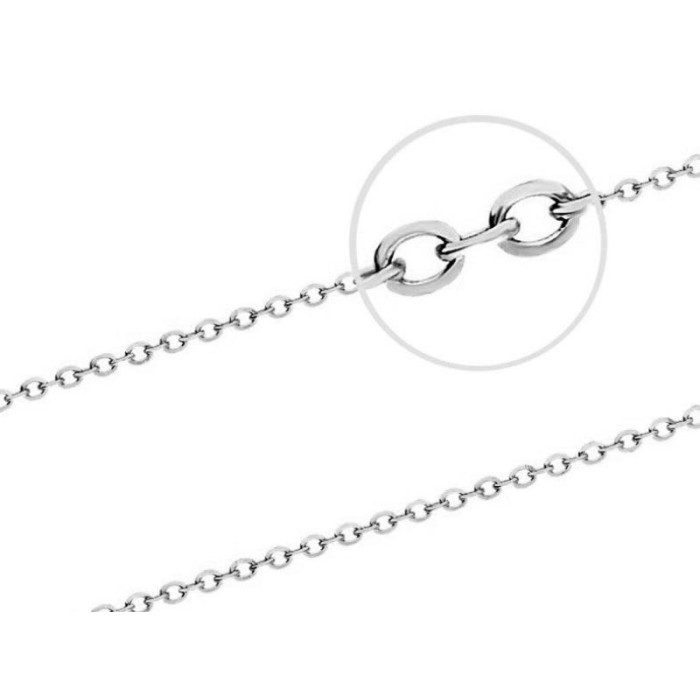 Złoty łańcuszek 585 SPLOT ROLO BIAŁE ZŁOTO 42 CM 1,63g Złoty łańcuszek 585 SPLOT ROLO BIAŁE ZŁOTO 42 CM 1,63g