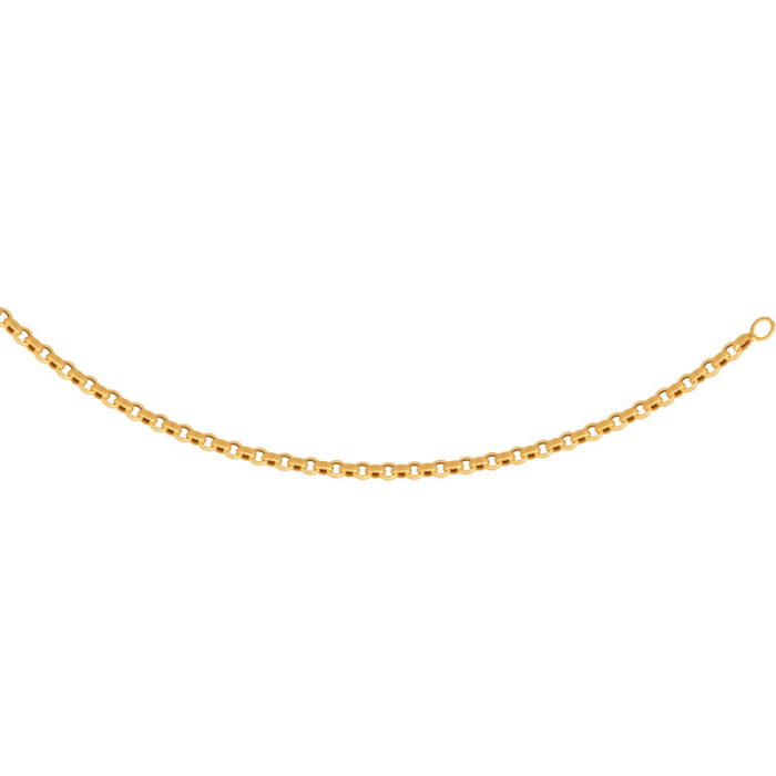 ZŁOTY ŁAŃCUSZEK 585 GRUBY SPLOT ROLO 50cm ZŁOTY ŁAŃCUSZEK 585 GRUBY SPLOT ROLO 50cm