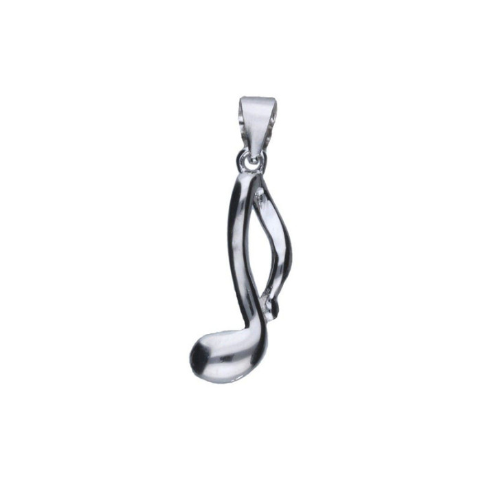 Srebrna zawieszka 925 do łańcuszka nutka 1,20g Srebrna zawieszka 925 do łańcuszka nutka 1,20g