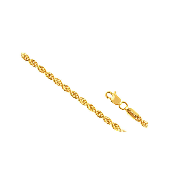 ZŁOTY ŁAŃCUSZEK LASER ROPE 585 PREZENT ZŁOTY ŁAŃCUSZEK LASER ROPE 585 PREZENT