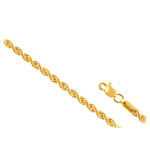 ZŁOTY ŁAŃCUSZEK LASER ROPE 585 PREZENT