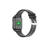 Czarny zegarek Smartwatch z wieloma funkcjami dla sportowców