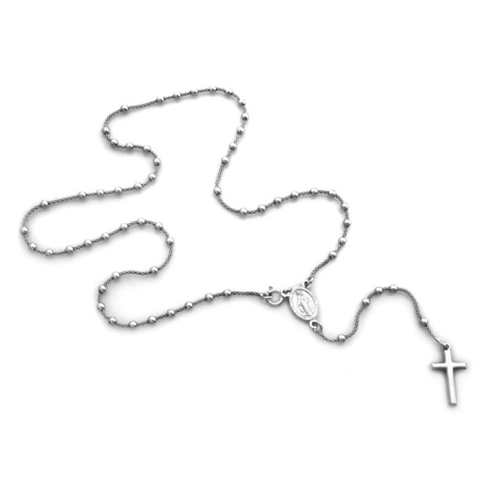 Srebrny naszyjnik 925 religijny z medalikiem 8,0g Srebrny naszyjnik 925 religijny z medalikiem 8,0g