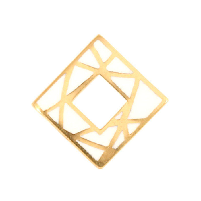 ZŁOTA PRZYWIESZKA KWADRACIK ORIGAMI 585 ZŁOTA PRZYWIESZKA KWADRACIK ORIGAMI 585