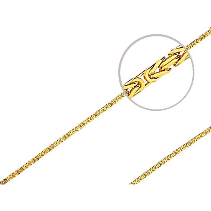 Złoty łańcuszek 585 SPLOT KRÓLEWSKI 55 CM 17,25g Złoty łańcuszek 585 SPLOT KRÓLEWSKI 55 CM 17,25g