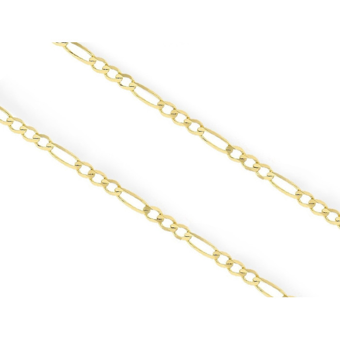 45 CM ZŁOTY ŁAŃCUSZEK 333 FIGARO 3,22 G 45 CM ZŁOTY ŁAŃCUSZEK 333 FIGARO 3,22 G