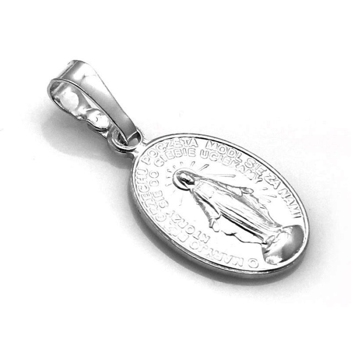 Srebrna zawieszka 925 MATKA BOSKA NIEPOKALANA 1,42g Srebrna zawieszka 925 MATKA BOSKA NIEPOKALANA 1,42g