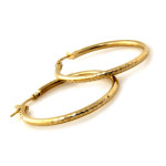 Złote kolczyki 375 koła klasyczne 31 mm 1,27 g