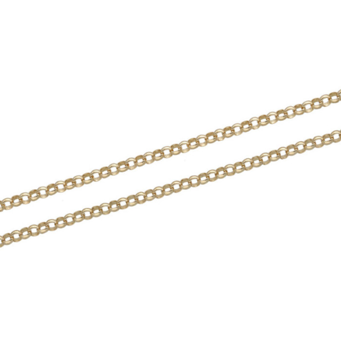 Złoty łańcuszek 585 splot rolo 38cm Chrzest Komunia 1,79g Złoty łańcuszek 585 splot rolo 38cm Chrzest Komunia 1,79g