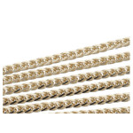 Złoty łańcuszek 585 splot lisi ogon 50cm 14,40g