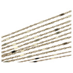Złoty łańcuszek 585 singapur blaszka 40cm Chrzest Komunia 1,50g