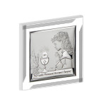 Obrazek dziewczyna 17x17cm chrzest komunie