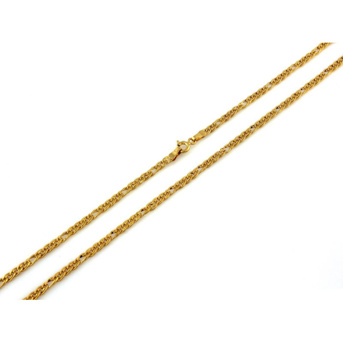 Złoty łańcuszek 585 splot monalisa 45 cm Złoty łańcuszek 585 splot monalisa 45 cm
