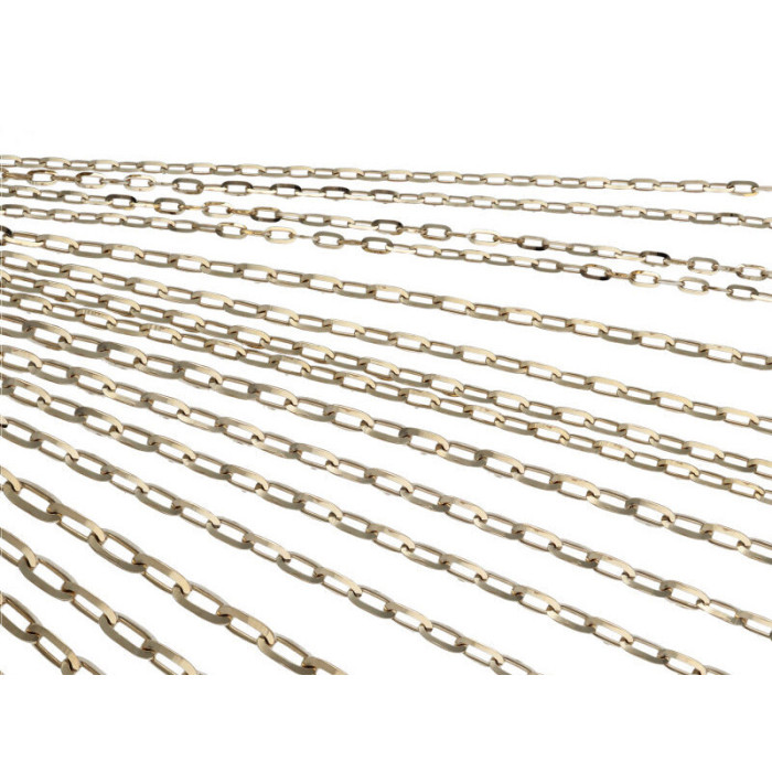 Złoty łańcuszek 585 splot ankier 40cm Chrzest Komunia 1g Złoty łańcuszek 585 splot ankier 40cm Chrzest Komunia 1g