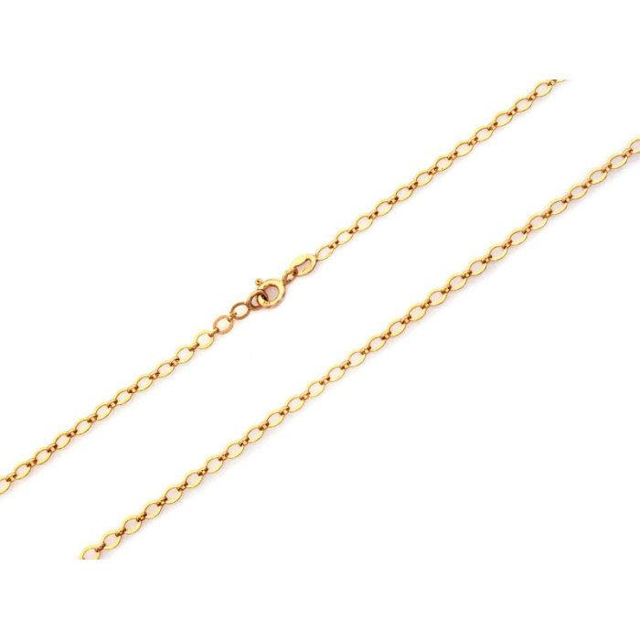 Złoty łańcuszek 585 splot kółeczka 45 cm 2,70 g Złoty łańcuszek 585 splot kółeczka 45 cm 2,70 g