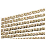 Złoty łańcuszek 585 splot lisi ogon 55cm 2,60g