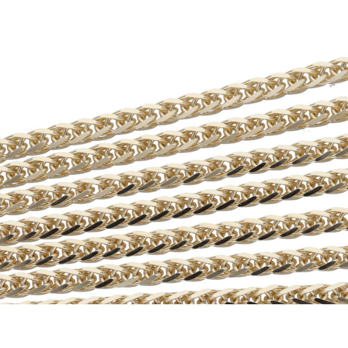 Złoty łańcuszek 585 splot lisi ogon 40cm 11,40g Złoty łańcuszek 585 splot lisi ogon 40cm 11,40g