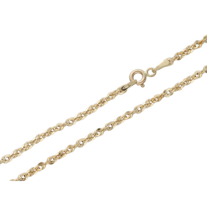 Złoty łańcuszek 585 fantazyjny 50 cm chrzest komunia 5,33g Złoty łańcuszek 585 fantazyjny 50 cm chrzest komunia 5,33g