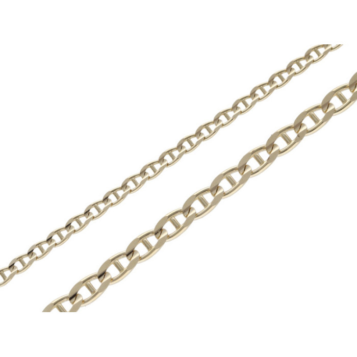 Złoty łańcuszek 585 splot Gucci 40cm chrzest 3,41g Złoty łańcuszek 585 splot Gucci 40cm chrzest 3,41g