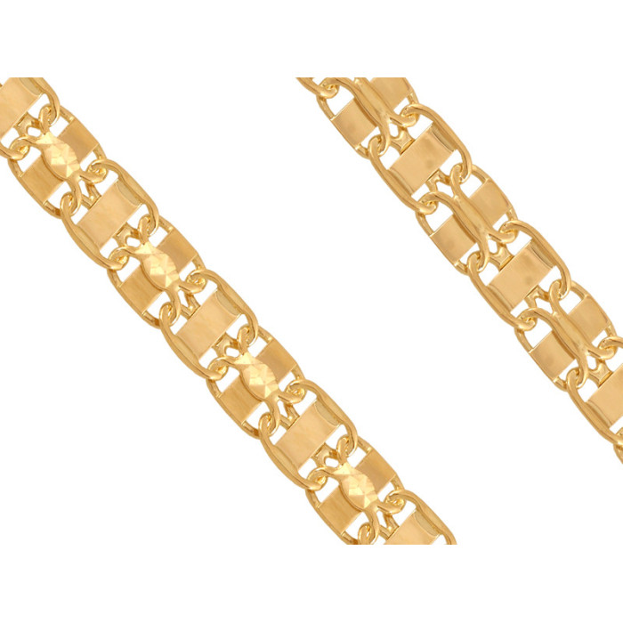 Złoty łańcuszek 585 dmuchany bismark 50cm 13,80g Złoty łańcuszek 585 dmuchany bismark 50cm 13,80g