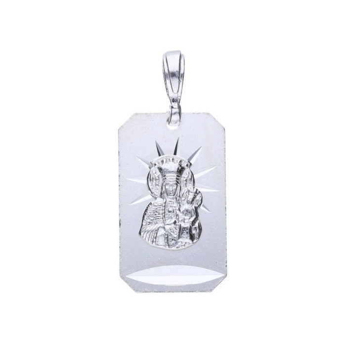 Srebrny medalik 925 diamentowany na chrzest Srebrny medalik 925 diamentowany na chrzest
