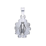 Srebrny medalik 925 diamentowany na chrzest