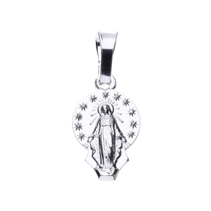 Srebrny medalik 925 blaszka Pan Jezus chrzest Srebrny medalik 925 blaszka Pan Jezus chrzest