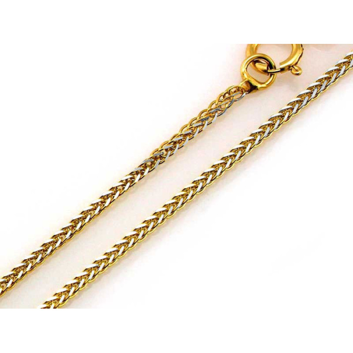 Złoty łańcuszek 585 lisi ogon silny splot 45cm 2,24g Złoty łańcuszek 585 lisi ogon silny splot 45cm 2,24g