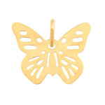 Złota zawieszka 585 ażurowy motyl 0,45 g