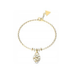 Bransoletka GUESS Heart Cage z serduszkiem 3D