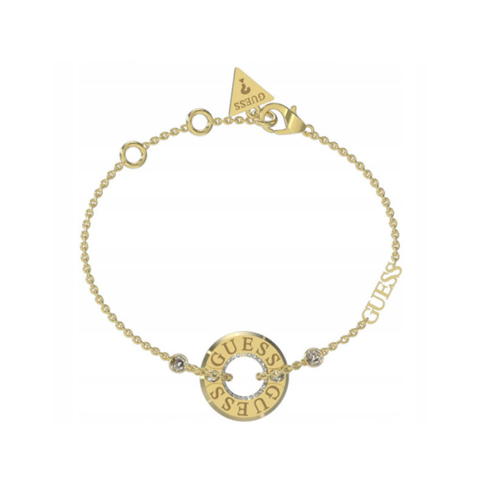 Bransoletka GUESS ring z napisem cyrkonia Bransoletka GUESS ring z napisem cyrkonia