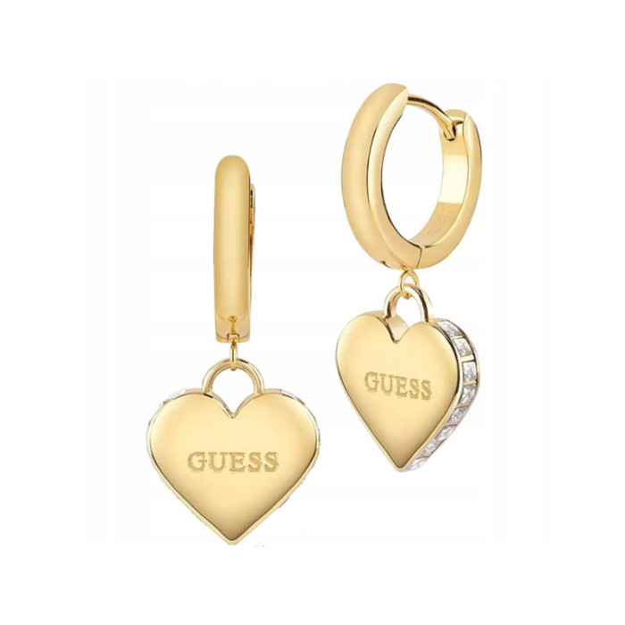 Kolczyki GUESS serce cyrkonie Falling In Love Kolczyki GUESS serce cyrkonie Falling In Love