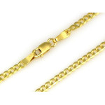 Łańcuszek złoty 375 o splocie pancerka 3.2mm