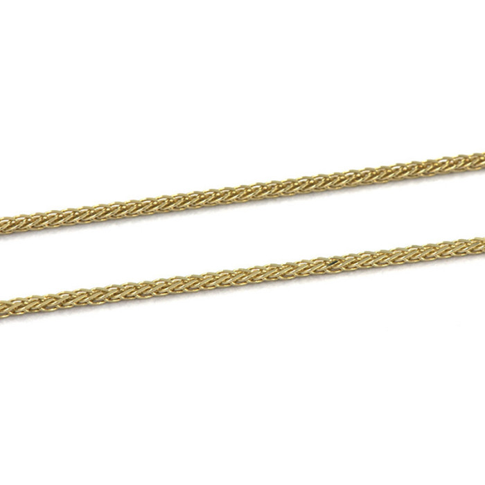 Złoty łańcuszek 585 splot lisi ogon 55cm 1,8g Złoty łańcuszek 585 splot lisi ogon 55cm 1,8g