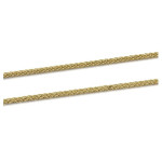 Złoty łańcuszek 585 splot lisi ogon 55cm 1,8g