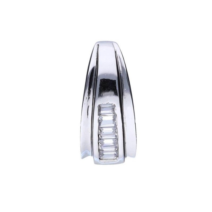 Srebrna zawieszka 925 ELEGANCKA Z CYRKONIAMI 1,61g Srebrna zawieszka 925 ELEGANCKA Z CYRKONIAMI 1,61g