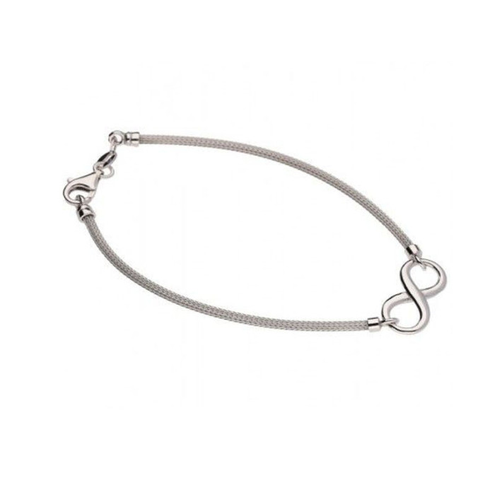 Srebrna bransoletka 925 z nieskończonością 4,26g Srebrna bransoletka 925 z nieskończonością 4,26g