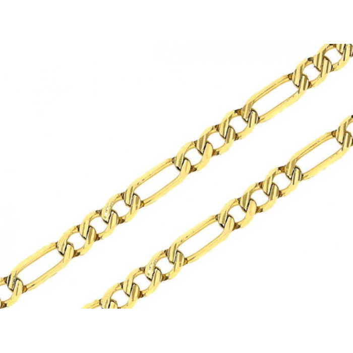 Złoty łańcuszek 585 SPLOT FIGARO 45 CM 3,93g Złoty łańcuszek 585 SPLOT FIGARO 45 CM 3,93g