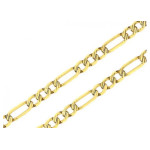 Złoty łańcuszek 585 SPLOT FIGARO 45 CM 3,93g