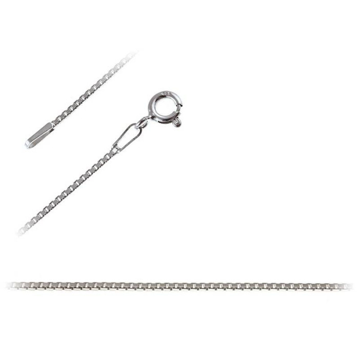 Srebrny łańcuszek 925 Wenecjana 45 cm Srebrny łańcuszek 925 Wenecjana 45 cm