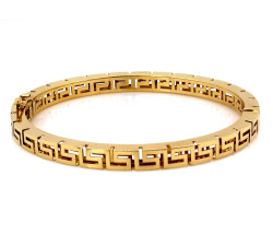 złota bransoletka bangle